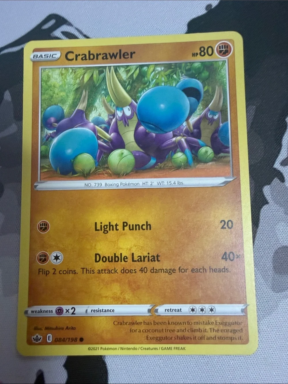 Crabrawler & Crabominable Evolution Lot | 3 Pokémon Cards | ✨5/$25✨